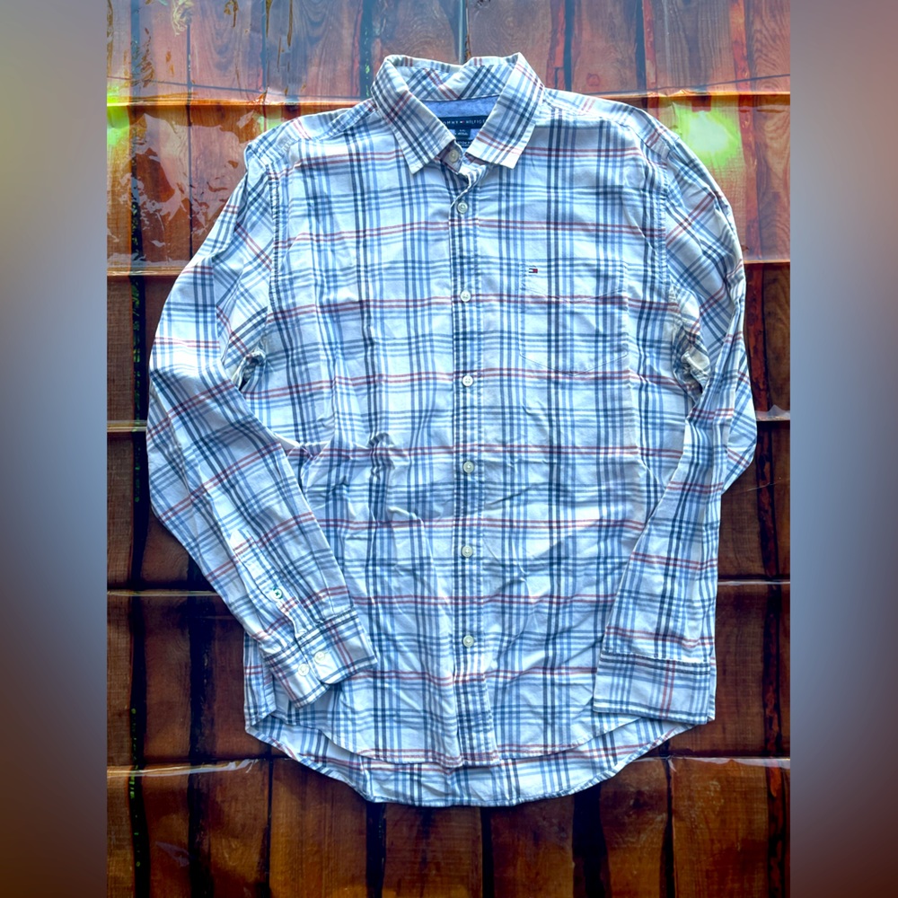 Tommy Hilfiger Men Dress Shirt L